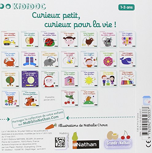 Numéro 2 Mon imagier des aliments - Imagiers Kididoc (02) (French Edition)