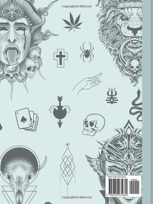 Book of Tattoo: Minimal and Big Designs Combined