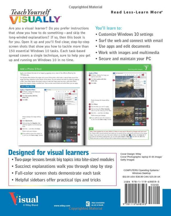 Teach Yourself VISUALLY Windows 10 (Teach Yourself VISUALLY (Tech))