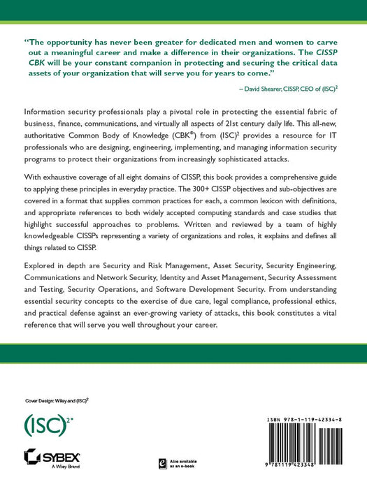 The Official (ISC)2 Guide to the CISSP CBK Reference