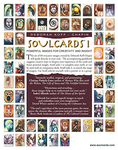 Soulcards I (3-1/4" x 5"; 60 color cards; 36 page manual)