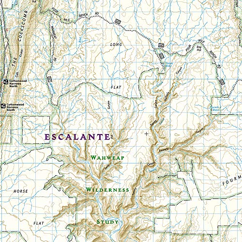 Grand Staircase, Paunsaugunt Plateau Map [Grand Staircase-Escalante National Monument] (National Geographic Trails Illustrated Map, 714)