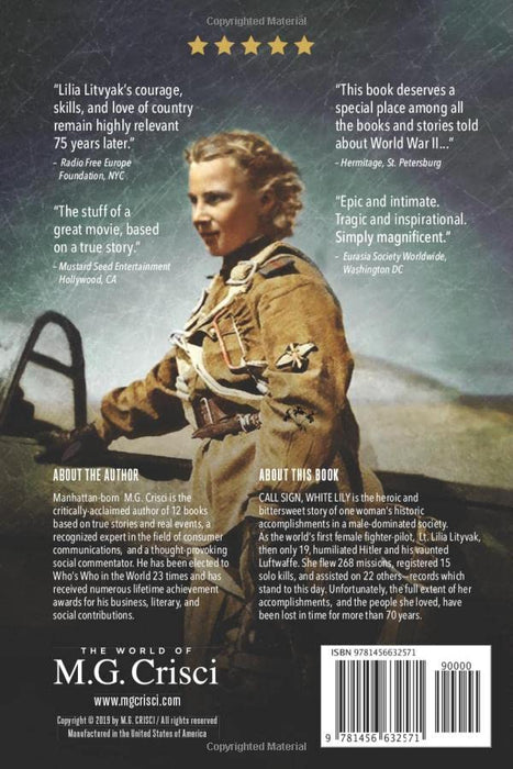 Call Sign White Lily: World's First Female Fighter-Pilot Becomes Hitler's Worst Nightmare