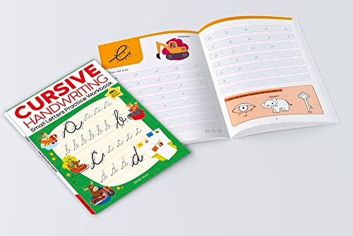 Cursive Handwriting: Small Letters, Capital Letters, Joining Letters and Word Family: Level 1 Practice Workbooks For Children (Set of 4 Books)