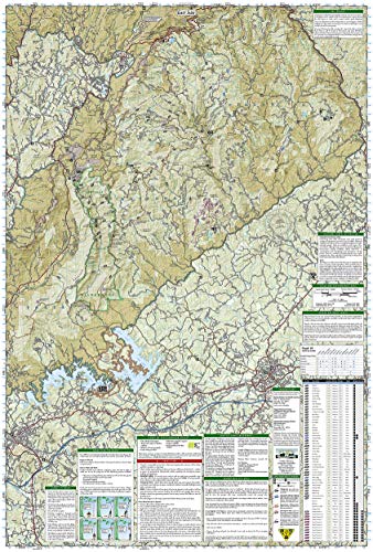 Linville Gorge, Mount Mitchell Map [Pisgah National Forest] (National Geographic Trails Illustrated Map, 779)