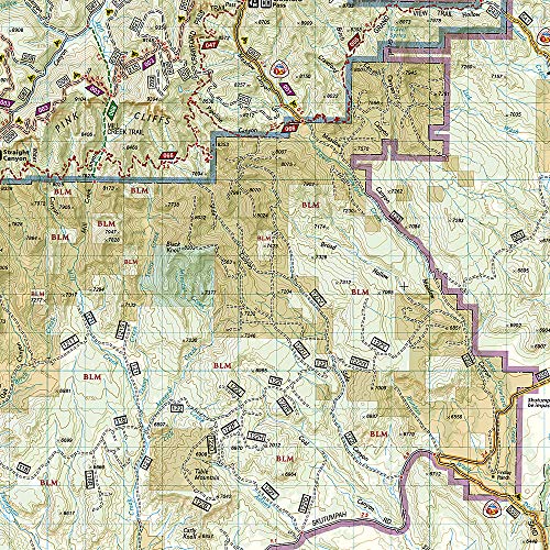 Grand Staircase, Paunsaugunt Plateau Map [Grand Staircase-Escalante National Monument] (National Geographic Trails Illustrated Map, 714)