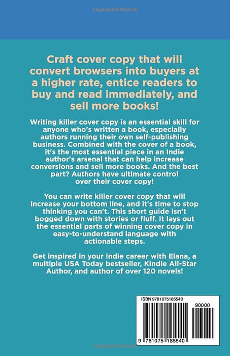 Writing Killer Cover Copy (Indie Inspiration for Self-Publishers)