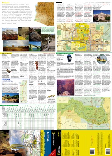 Arizona (National Geographic Guide Map)