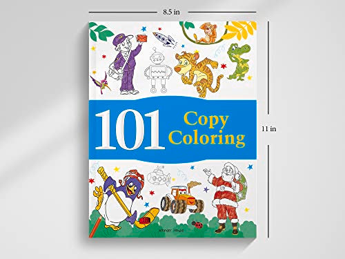 101 Copy Coloring (101 Fun Activities)