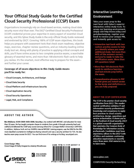 (ISC)2 CCSP Certified Cloud Security Professional Official Study Guide, 2nd Edition