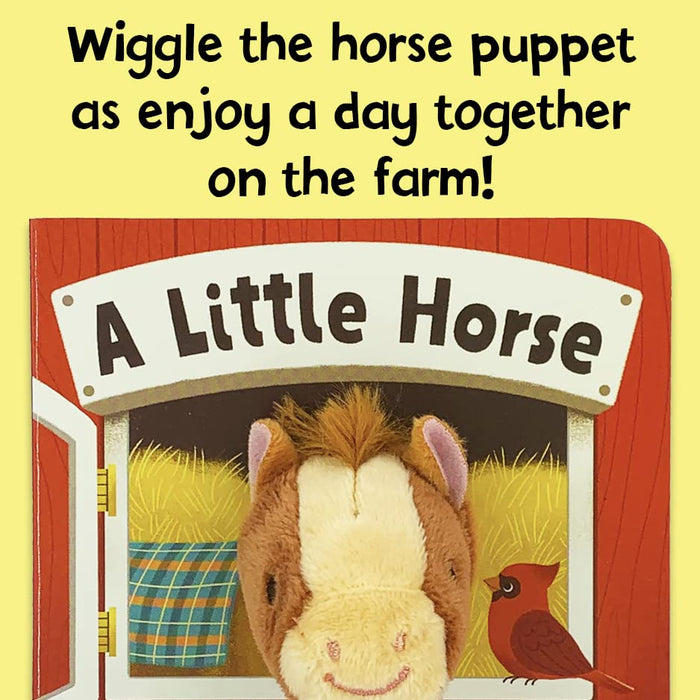 A Little Horse Finger Puppet Board Book for Little Pony & Farm Lovers, Ages 1-4 (Finger Puppet Book)