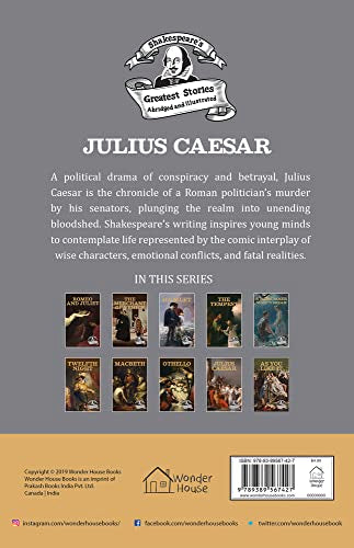 Julius Caesar: Shakespeare’s Greatest Stories (Illustrated Classics)