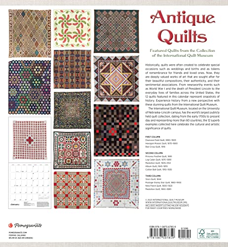 Antique Quilts 2024 Wall Calendar