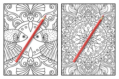 100 Magical Patterns: An Adult Coloring Book with Fun, Easy, and Relaxing Coloring Pages