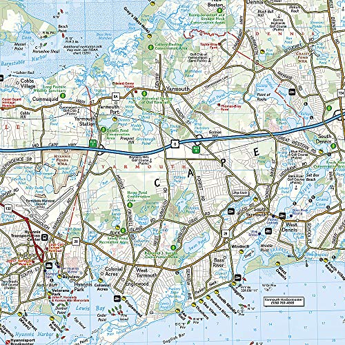 Cape Cod Map (National Geographic Trails Illustrated Map, 250)