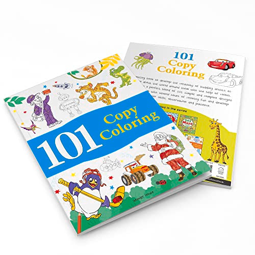 101 Copy Coloring (101 Fun Activities)