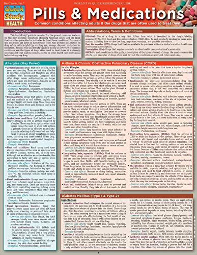 Pills & Medication (Quick Study Health)