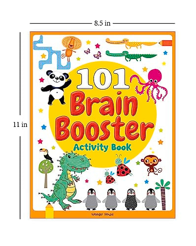 101 Brain Booster Activity Book : Fun Activity Book For Children (101 Fun Activities)