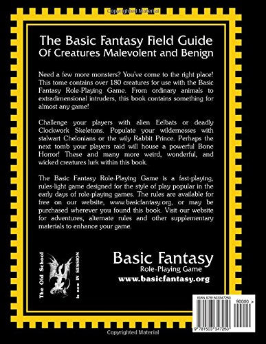 The Basic Fantasy Field Guide