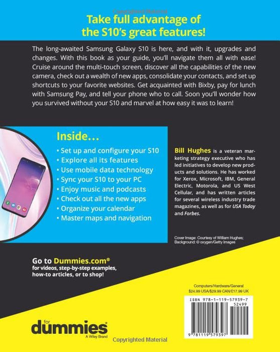 Samsung Galaxy S10 For Dummies