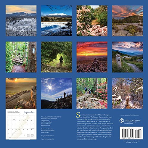 Appalachian Trail 2019 Wall Calendar