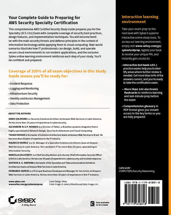 AWS Certified Security Study Guide: Specialty (SCS-C01) Exam