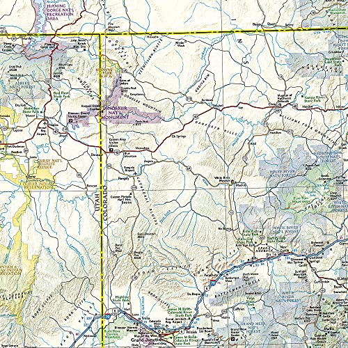 United States, Rocky Mountains Map (National Geographic Adventure Map, 3120)