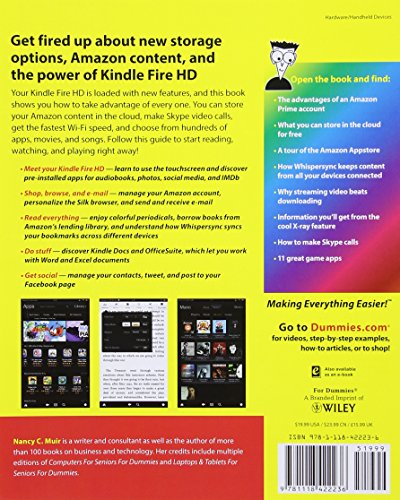 Kindle Fire HD For Dummies