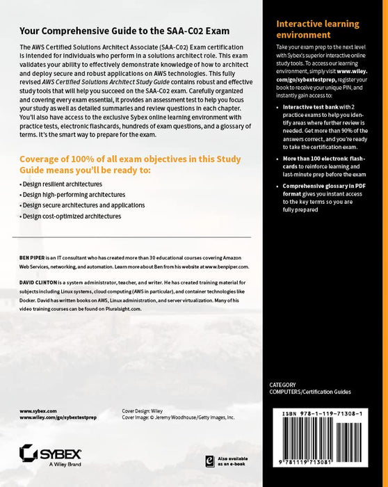 AWS Certified Solutions Architect Study Guide: Associate SAA-CO2 Exam (Aws Certified Solutions Architect Official: Associate Exam)