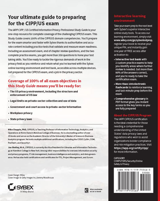 IAPP CIPP / US Certified Information Privacy Professional Study Guide