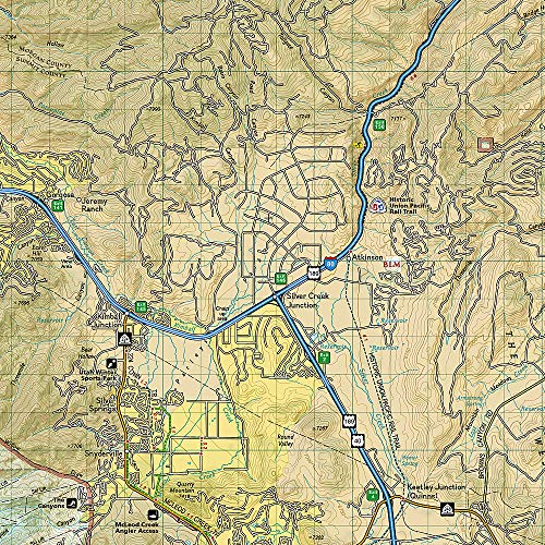 Wasatch Front North Map (National Geographic Trails Illustrated Map, 709)